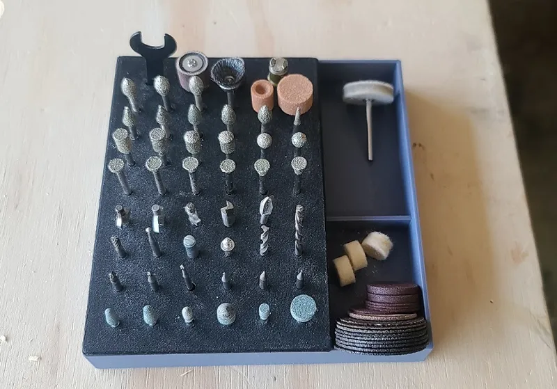 Dremel Bit Holder, No Infill