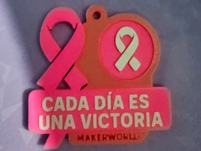 Llavero cancer de mama