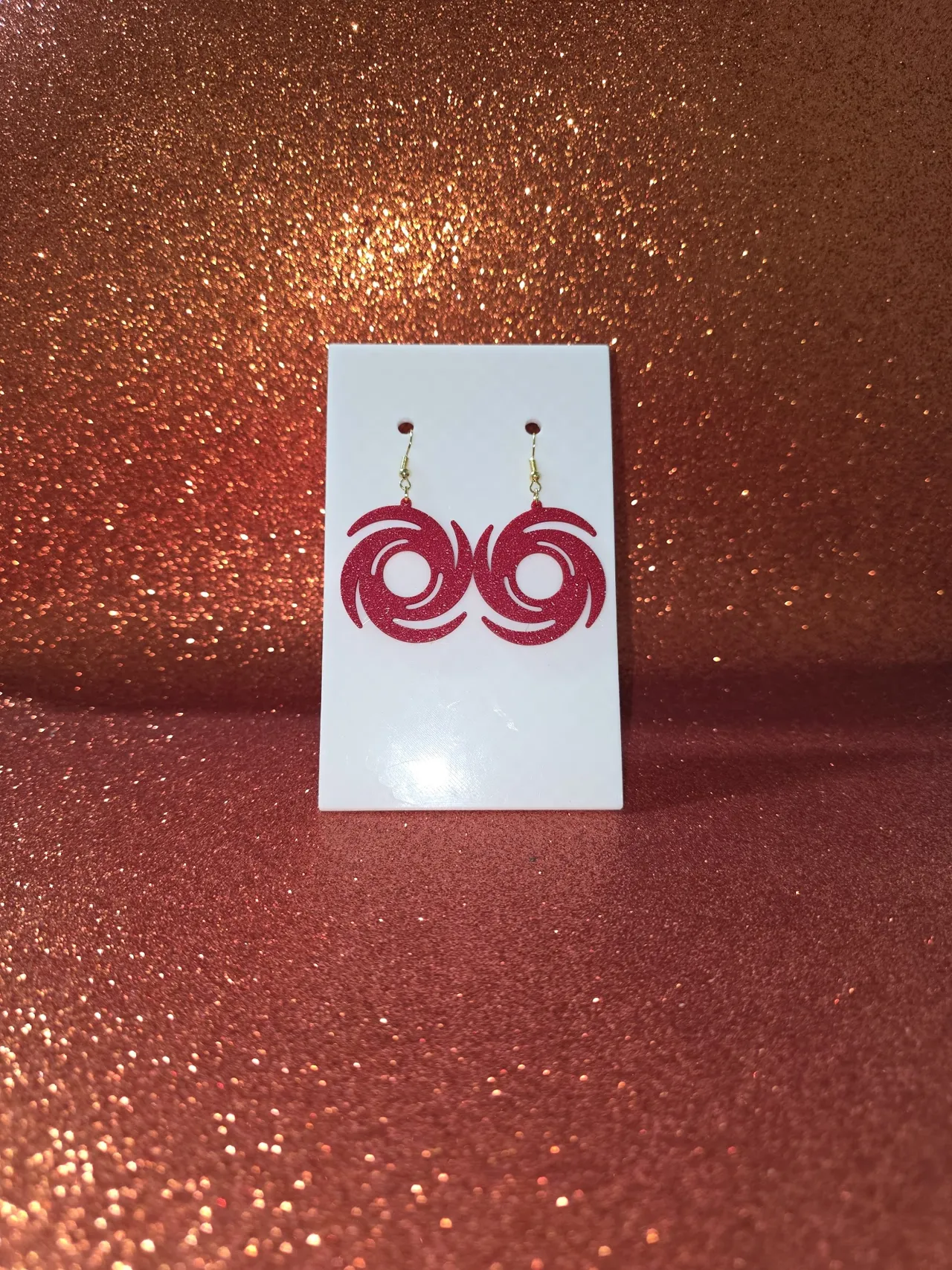 Vortex earrings view 2