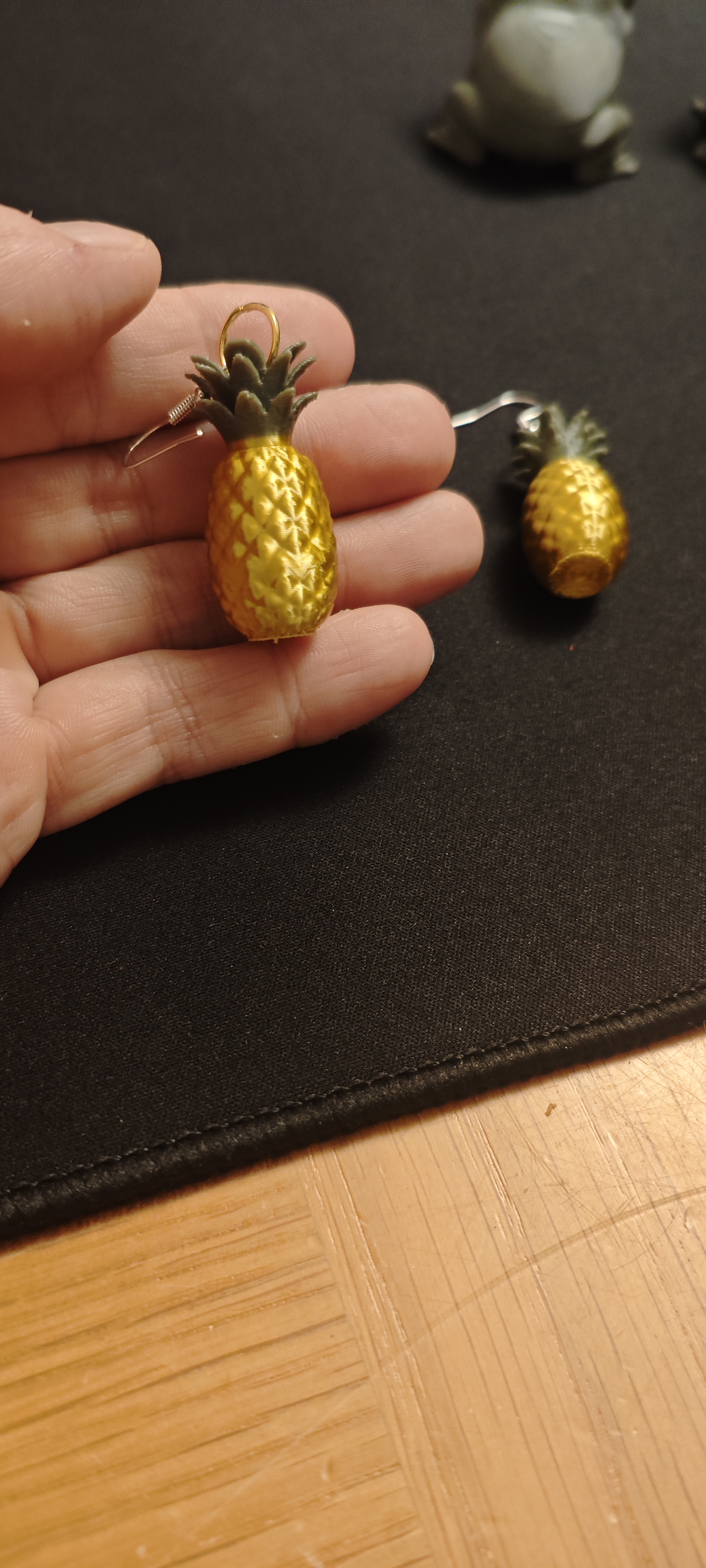 Miniatura 2 do modelo 3D Pineapple earrings