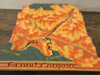 Grand Canyon R2R 3D map