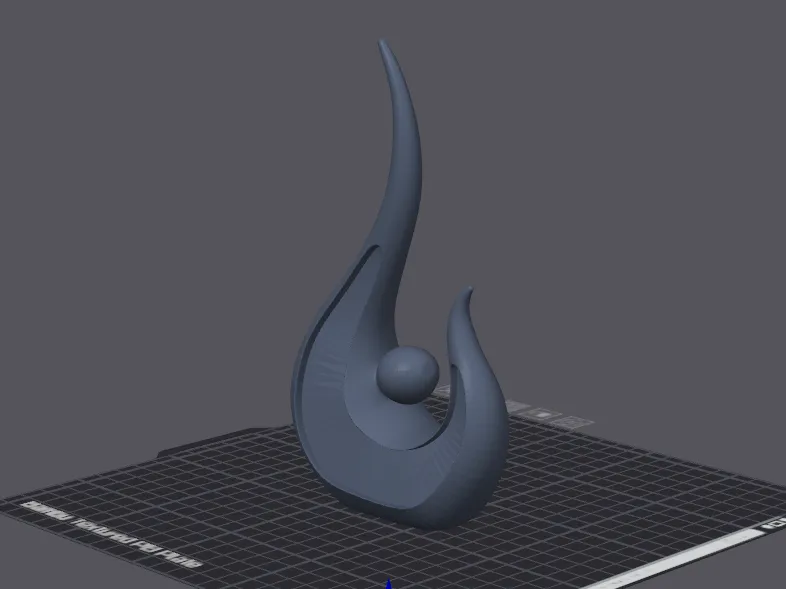 Abstrakte Designskulptur „Balance“