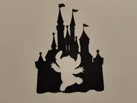 Silhouette Stitch à Disneyland — photo 2