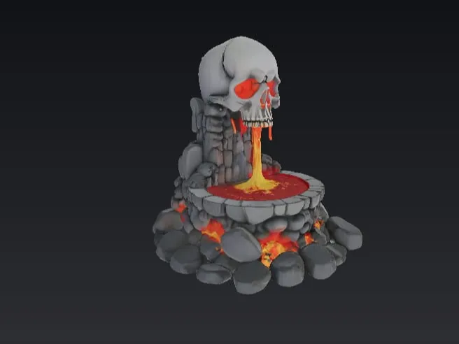 Age of Sigmar - Lava Terrain