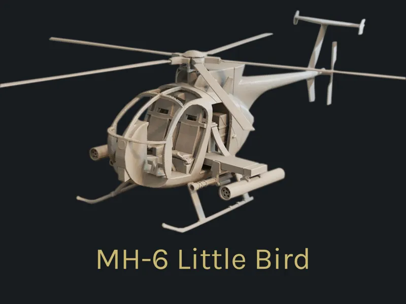 MH-6 Little Bird Helicopter