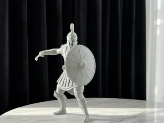 Espartano em combate