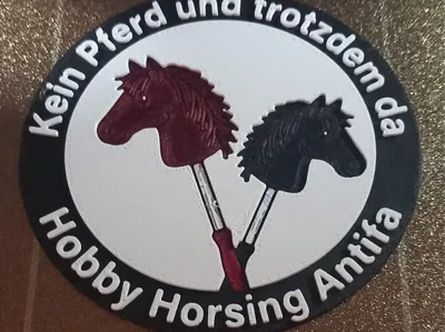 HueForge | Sticker Hobby Horsing Antifa