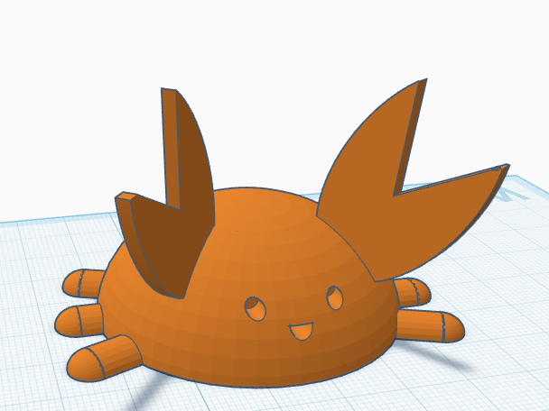 Very cool crab pen holder