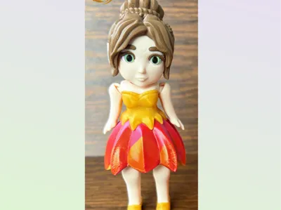 Flower Elf Flexi - AMS or Print-in-parts