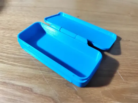 Modelo para impresión 3D: 极简翻盖盒(内部体积30*80*13mm,仅18克) — referencia de MakerWorld