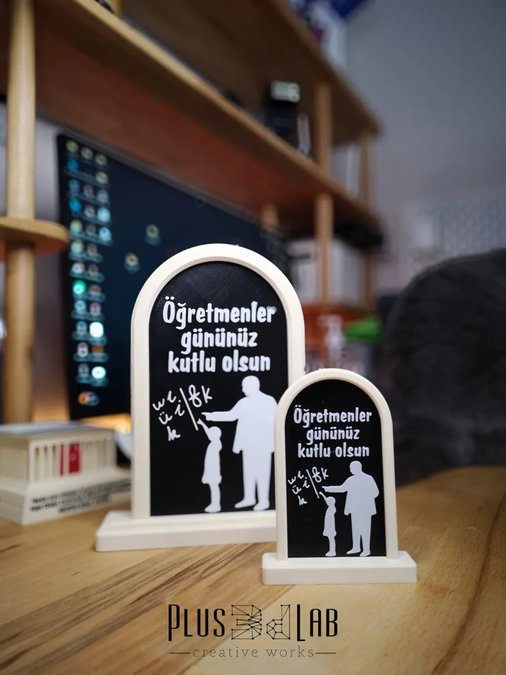 Spezielles Design, Lehrertag-Ornament, Figur, Geschenk, Sammlerstück, dekorativ