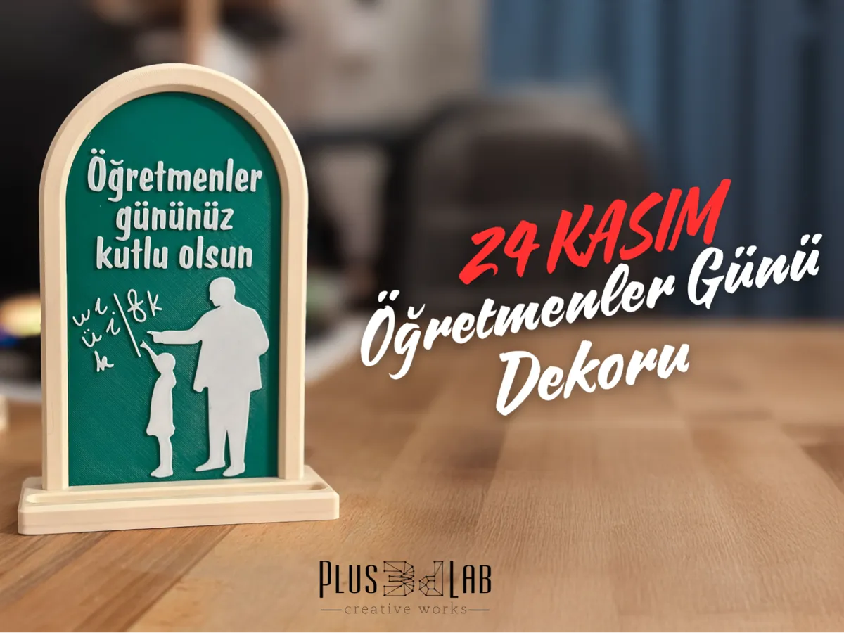 Özel Tasarım Öğretmenler Günü Süs Biblo Hediye Koleksiyonluk Dekoratif