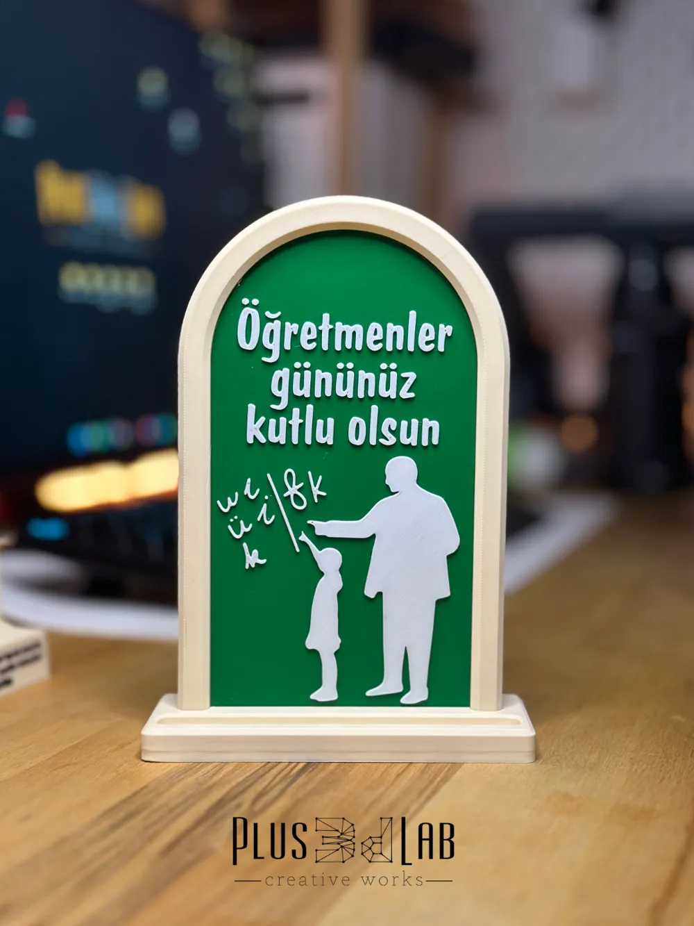 Spezielles Design, Lehrertag-Ornament, Figur, Geschenk, Sammlerstück, dekorativ