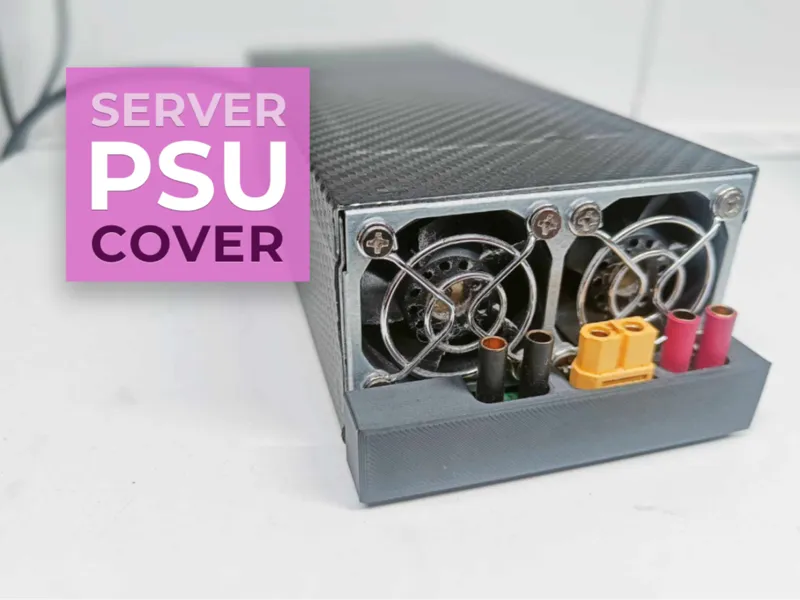 Server power supply cover