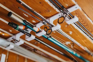 Soporte: Wall and ceiling Fishing Rod Holders (2 & 3 rods) — vista de referencia 3