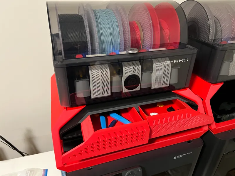 AMS Stand Drawer - Compatible with V2 Vented Remix AMS Stand [Fat Tony]