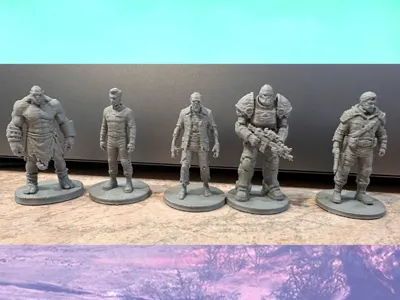 Fallout RPG Starter Set - Miniatures Collection