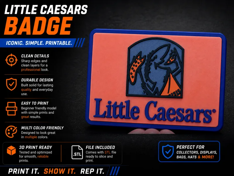 Little Caesars Badge