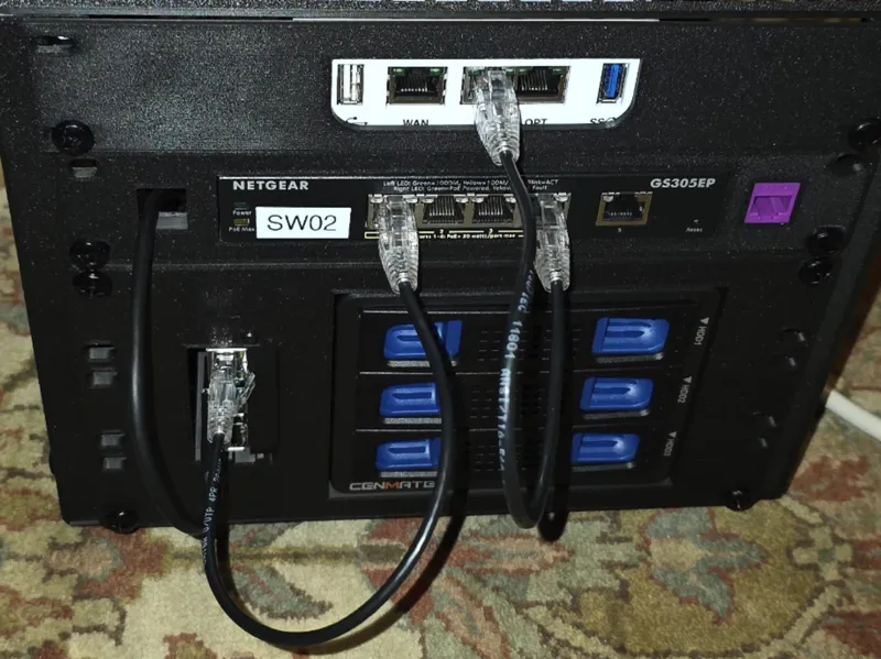 Cenmate 10in 3u 3 HDD Raspberry Pi Combo