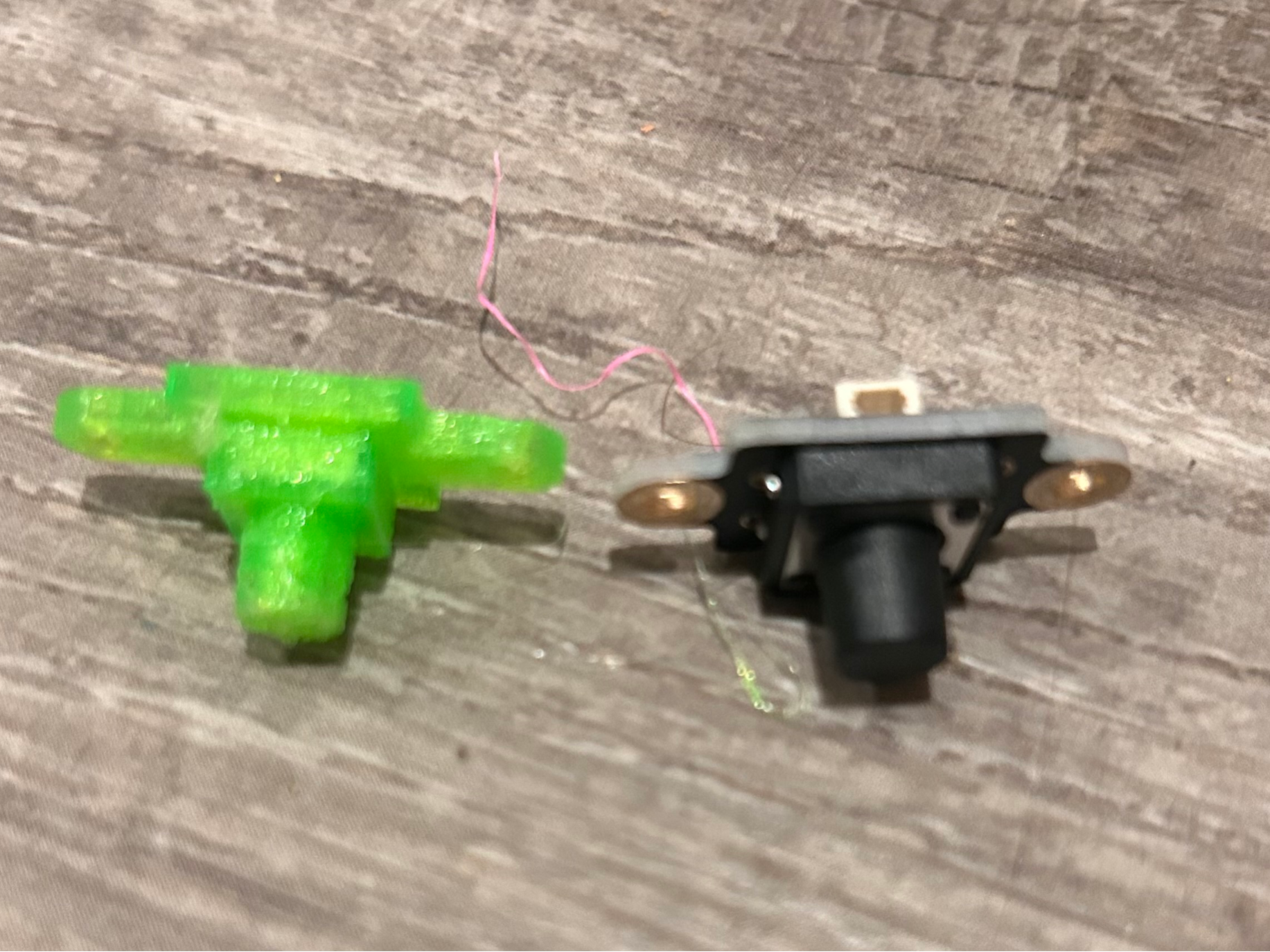 Dummy momentary switch for Cyberbrick