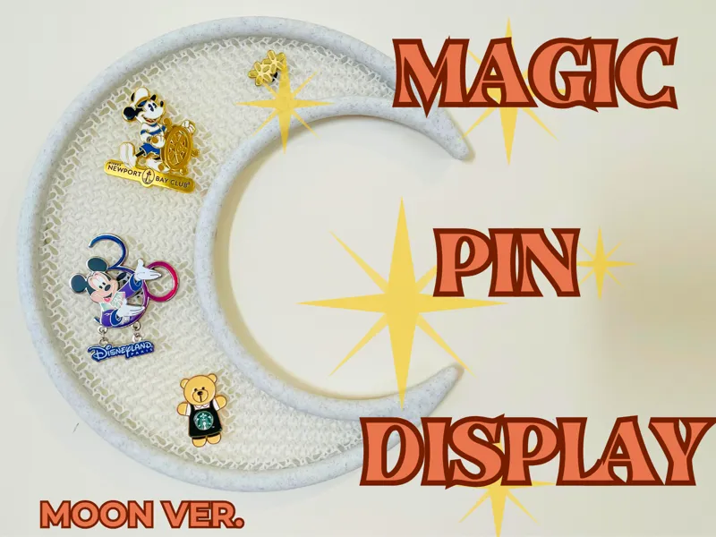 Magic Pin Display - Moon Ver