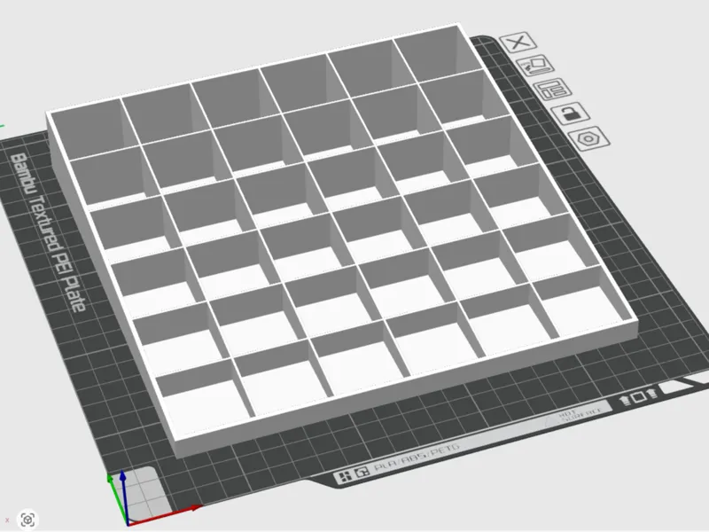Lense tube organizer for optics labs (1 inch)