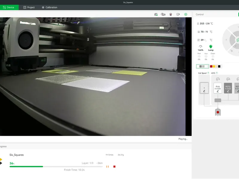 Test Pattern for Multi-Color Printing