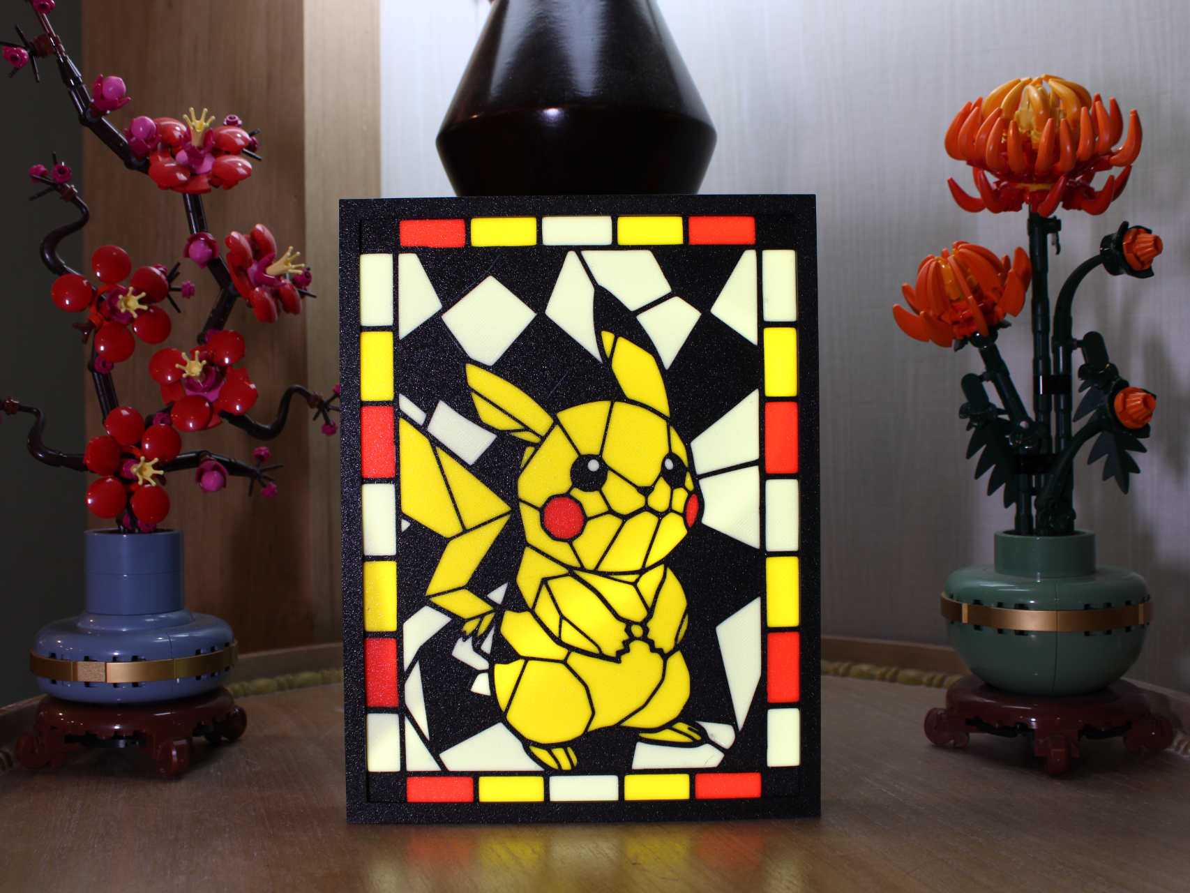 Stained Glass - Pikachu