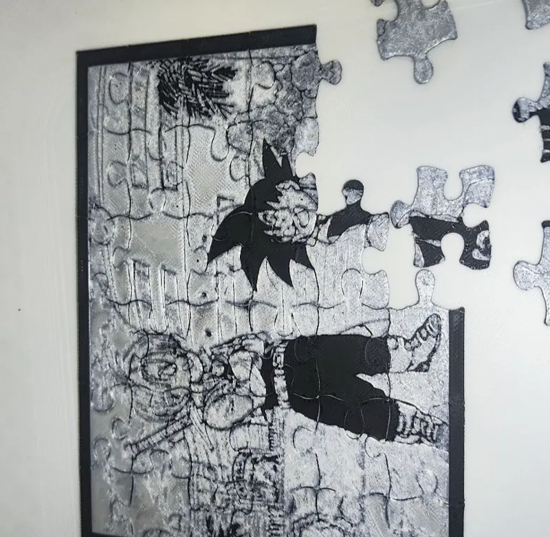 Puzzle Hueforge Dragon Ball Goten and Trunks