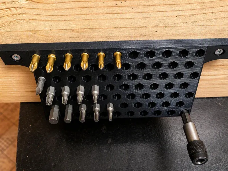 Bit holder, organizer