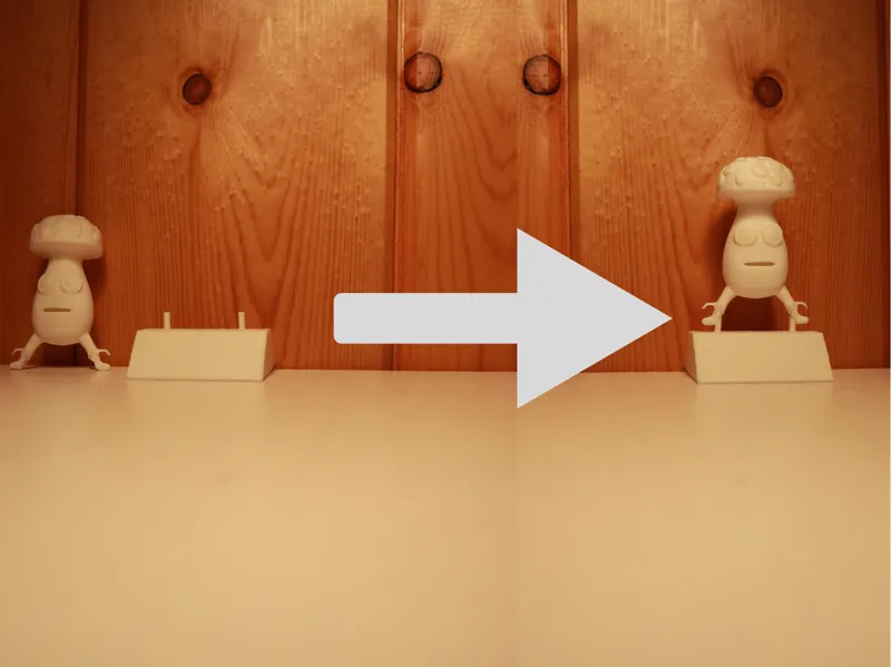 3D Printable Mushroom Desktop Figure
