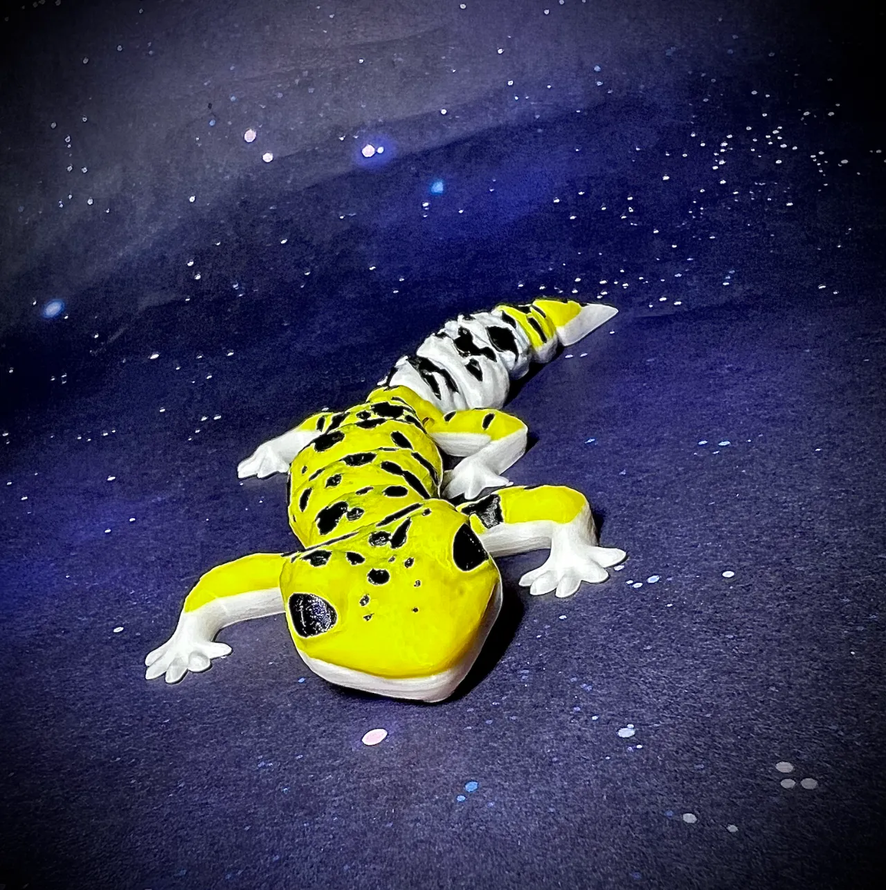 Flexi Leopard Gecko Print in Place view 2