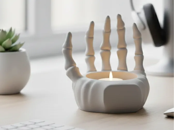 Skeleton Hand Planter / Tealight Holder