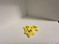 2 plates included embossed and flat stars