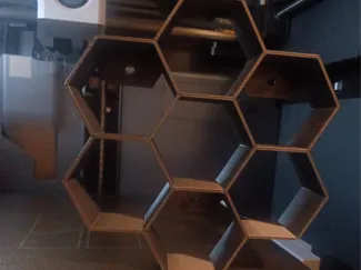 Star Hex Shelf