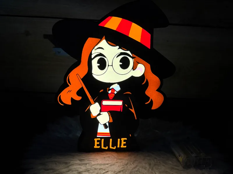 LIGHTBOX HERMIONE GRANGER PERSONNALISE