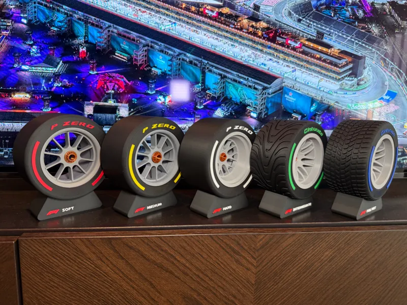 F1Tyres 2025 replica