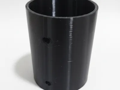 Oil measuring cup holder