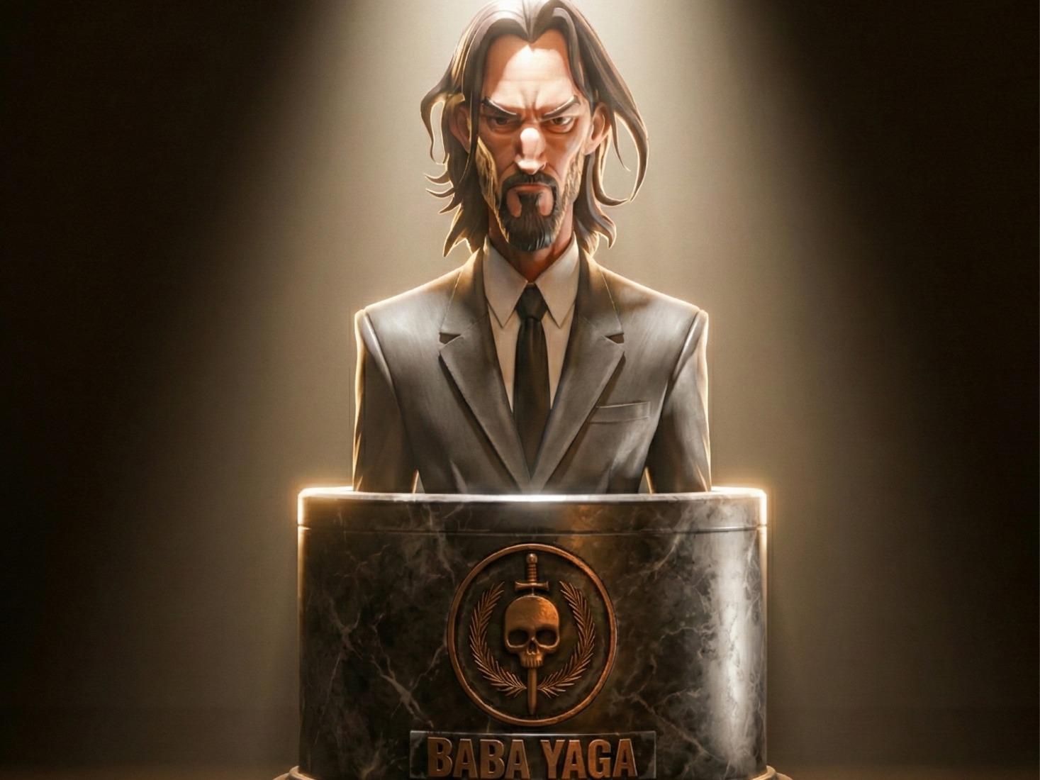 John Wick: Baba Yaga Stylized Bust
