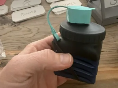 Cap Lanyard for Beautail Collapsible Water Bottle