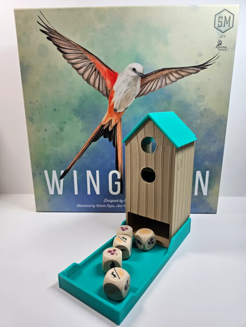 Wingspan Assembled Bird Feeder Double Remix