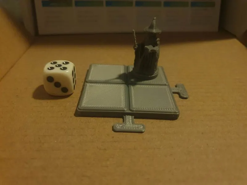 DnD tiles with easy connectors