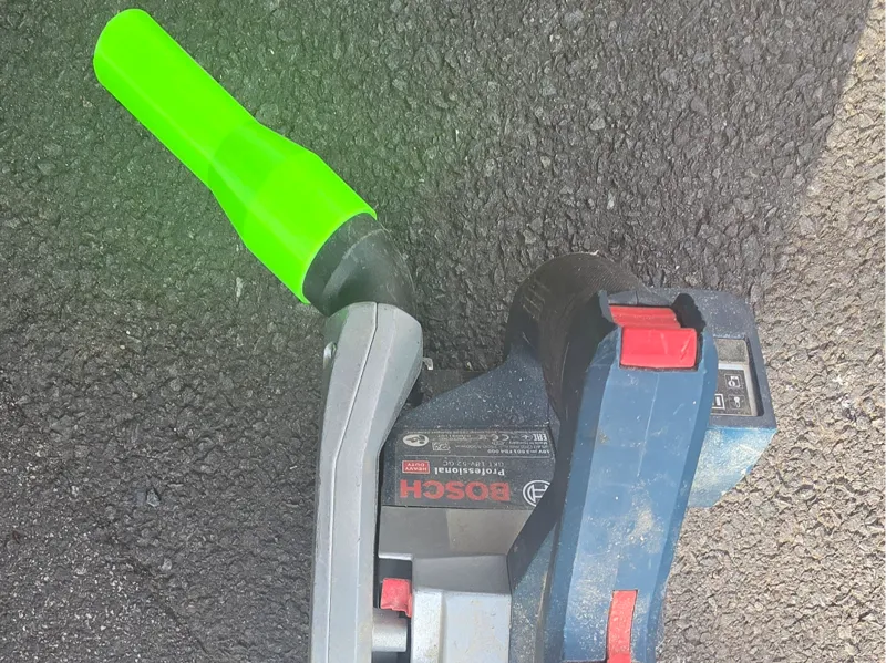 bosch gkt 18v plunge saw to henry hoover