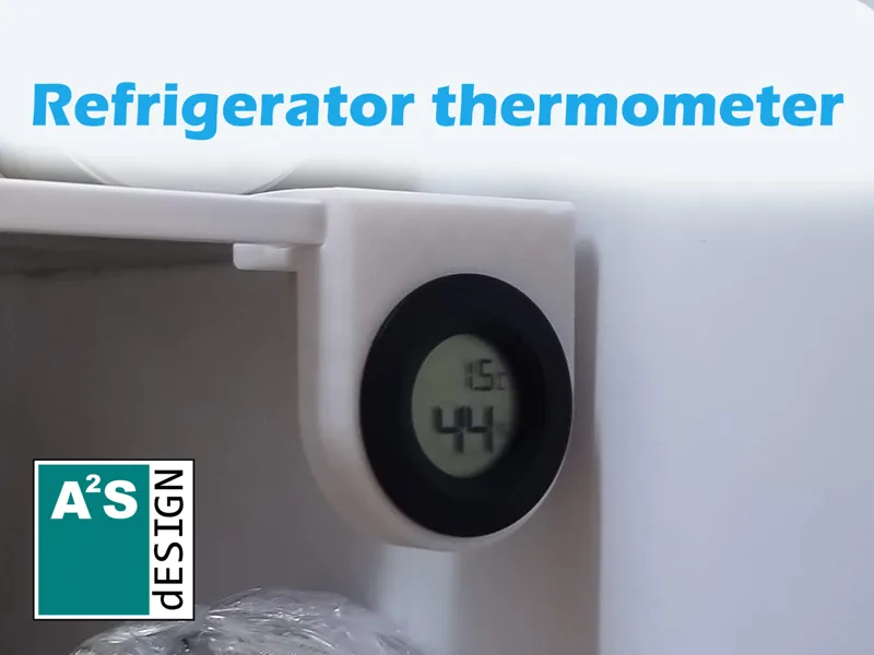 Refrigerator thermometer