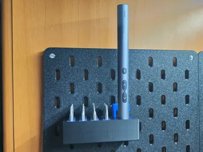 Skadis electric screwdriver holder