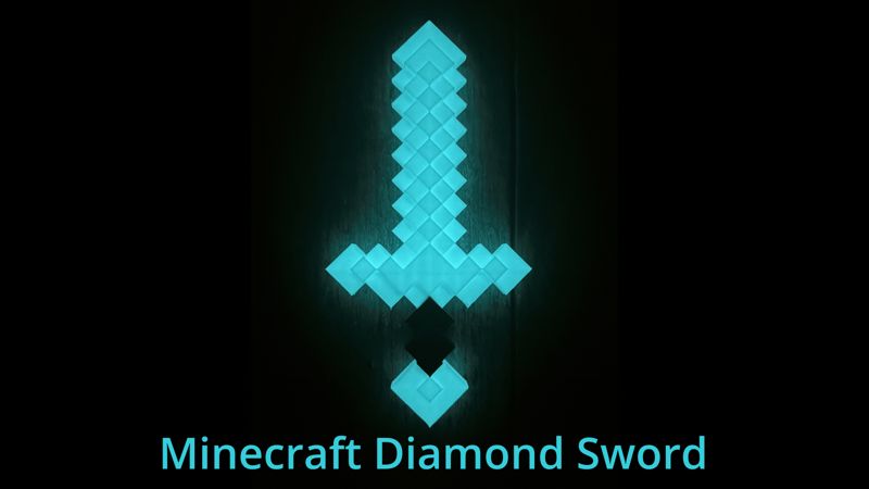 Minecraft Diamond Sword