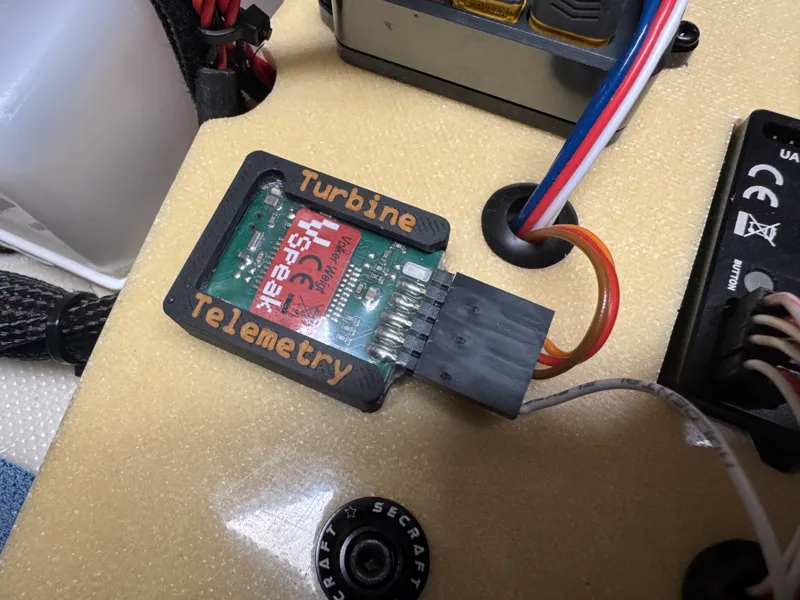 Halter für Vspeak ECU Konverter / Telemetrie Modul