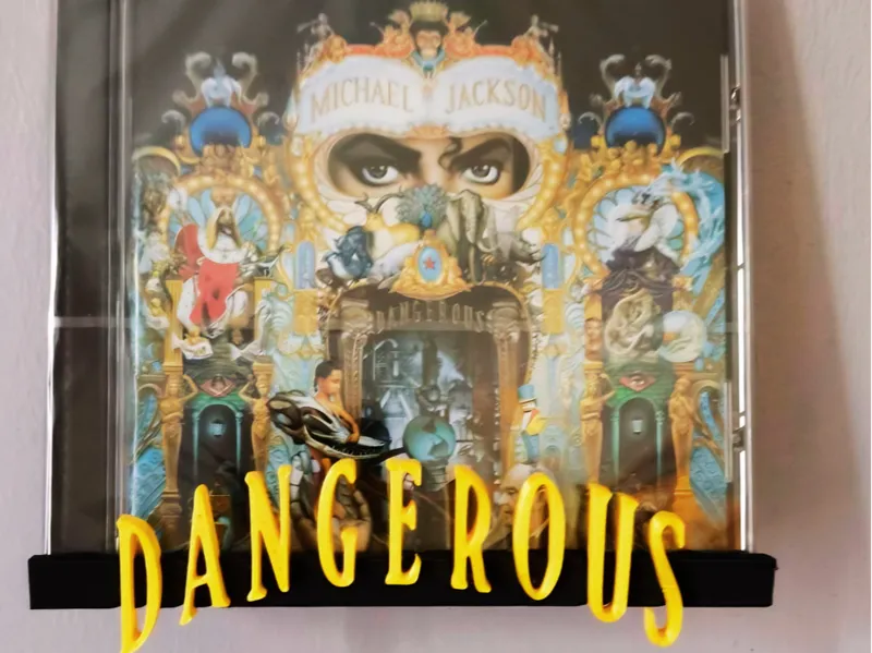 Support Cd ou Vinyle Dangerous Michael Jackson
