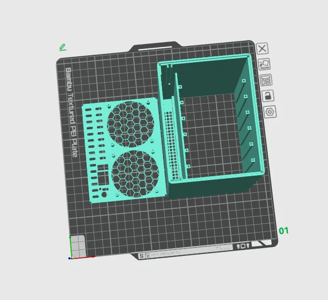 OEC 7-bay 2.5 box - Free 3D Print Model - MakerWorld