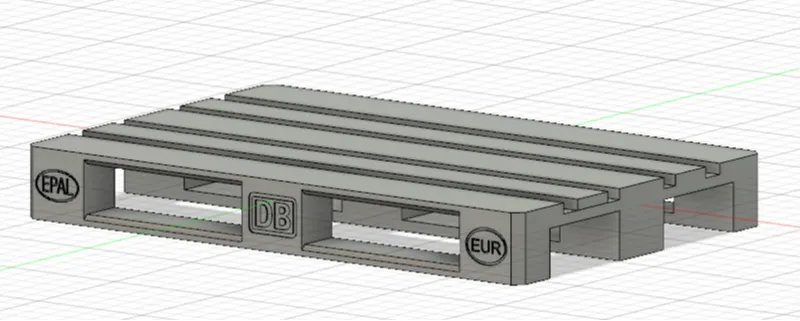 Pallet / Europalette 1:10